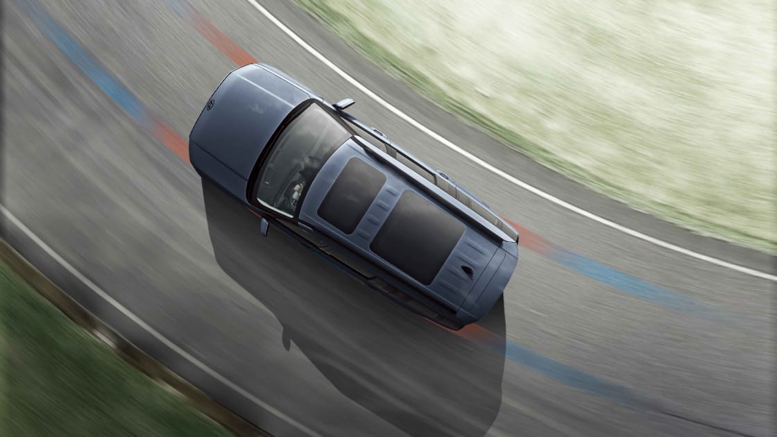 2026 Hyundai Santa Fe exterior driving shot