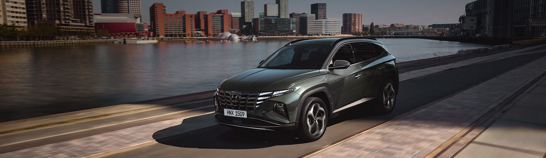 The all-new Tucson hybrid key visual