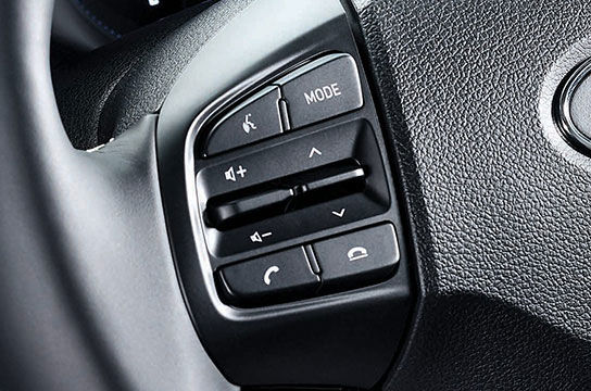 Venue Steering wheel audio remote control
