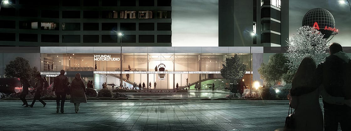 Hyundai motorstudio адрес