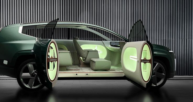 រូបភាព៖ Hyundai Seven Concept មើលពីក្រោយ​ (Source: Hyundai Motor Company)
