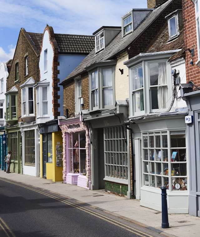 Narrow streets