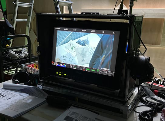 Moon Kyungwon and Jeon Joonho, ‘NEWS FROM NOWHERE - Freedom Village’, Making still image, 2021. Busan Film Studio. Image provided by MMCA.