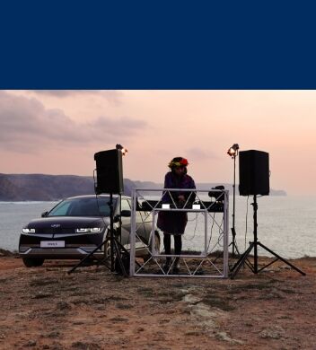Power your beat: Powering a DJ performance with an IONIQ 5