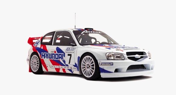 Hyundai accent sales rally car
