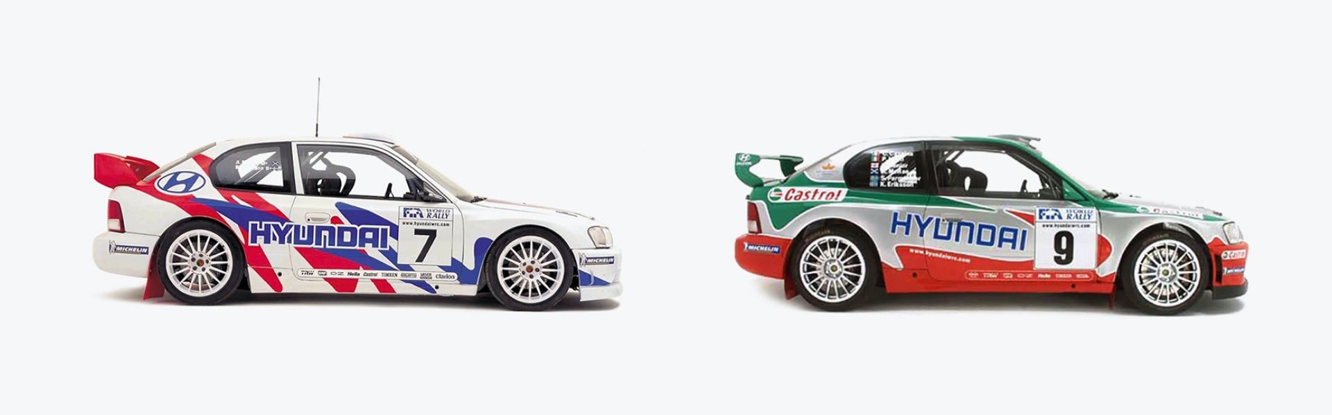 WRC 차량들