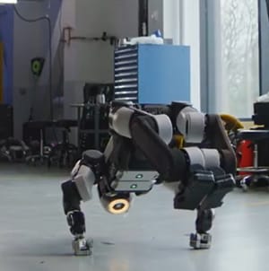 Hyundai Robot Performs Handstand, Complex Gymnastics Moves