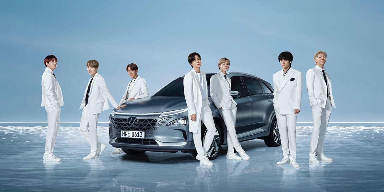Hyundai x BTS presents for the Earth