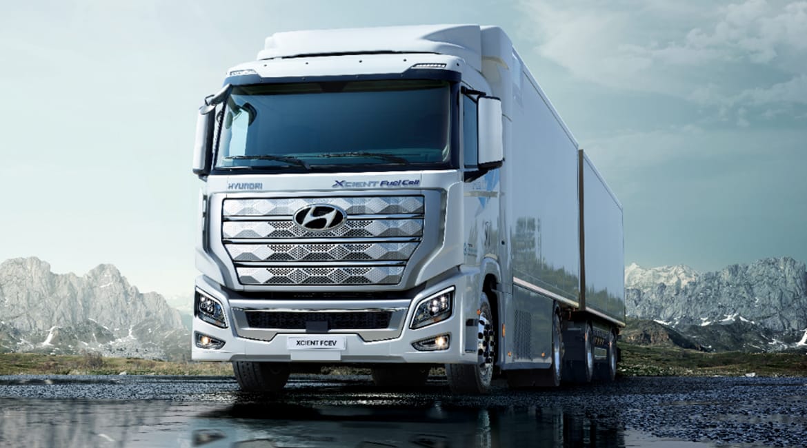 World’s First Fuel Cell Heavy-Duty Truck, Hyundai XCIENT Fuel Cell, Heads to Europe for Commercial Use