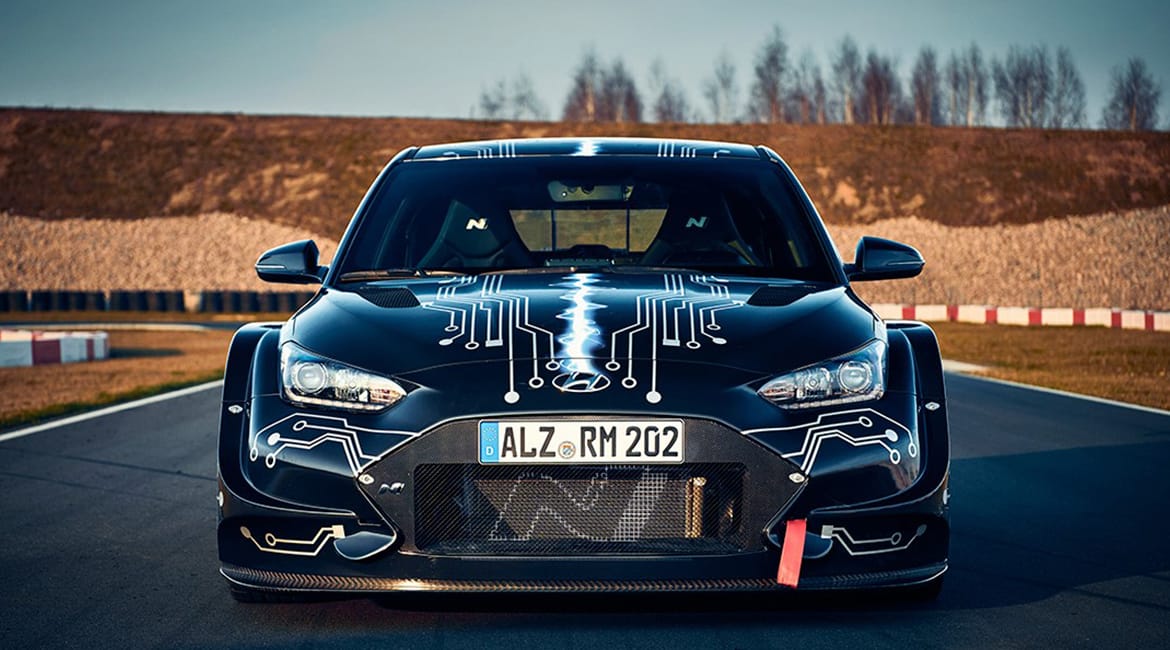 Electrified RM20e Racing Midship Sports Car Prototype Conveys the Next Generation of Hyundai N Performance