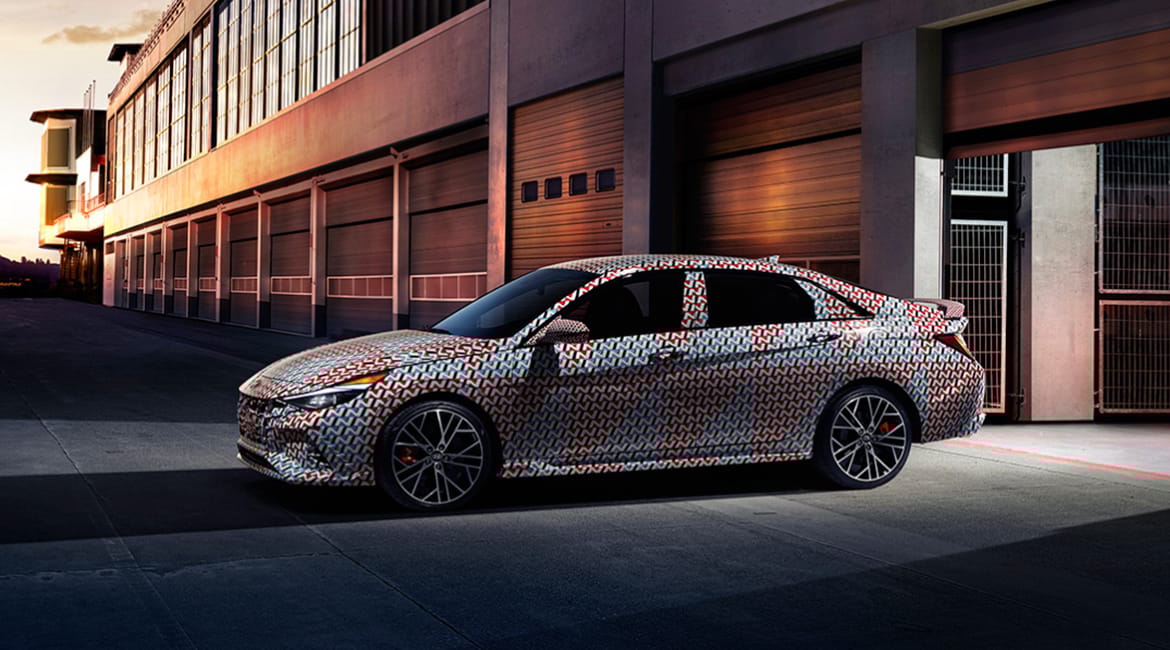 Hyundai Motor Reveals a Teaser of Sensational New ELANTRA N