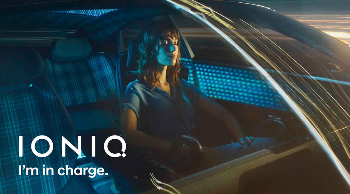 Encourages the World to Take Charge and Make a Difference with IONIQ