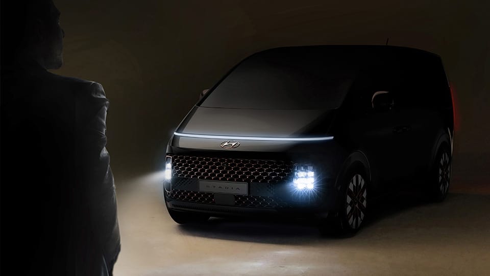 Hyundai Motor Offers First Peek at STARIA, New MPV with Premium and Futuristic Design