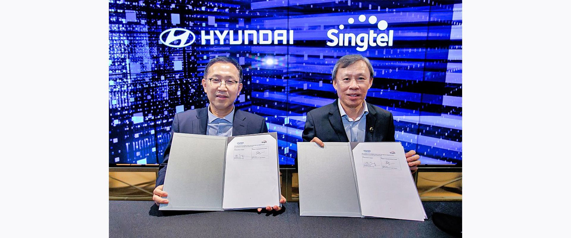 Hyundai Motor Company and Singtel MOU