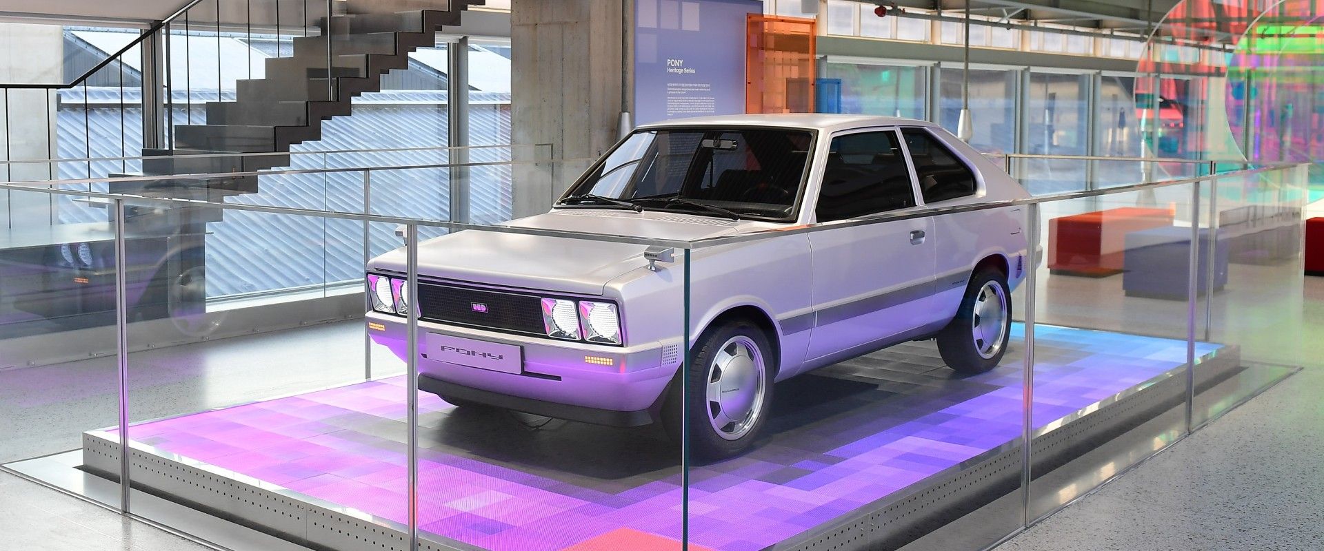 Hyundai Motor Showcases Heritage Series Pony as Icon of Design Innovation
