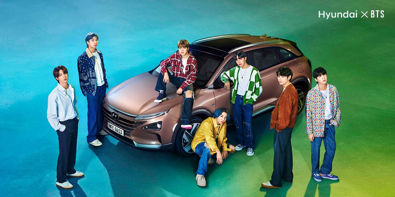 Video) Hyundai Motor and BTS Jointly Celebrate Earth Day with New