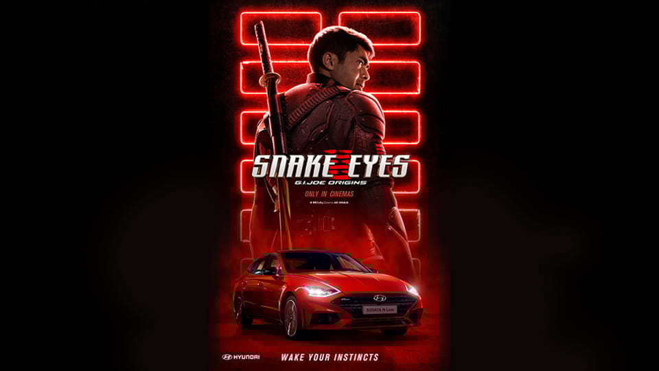 Hyundai Motor Teases Bold SONATA N Line in Snake Eyes: G.I. Joe Origins