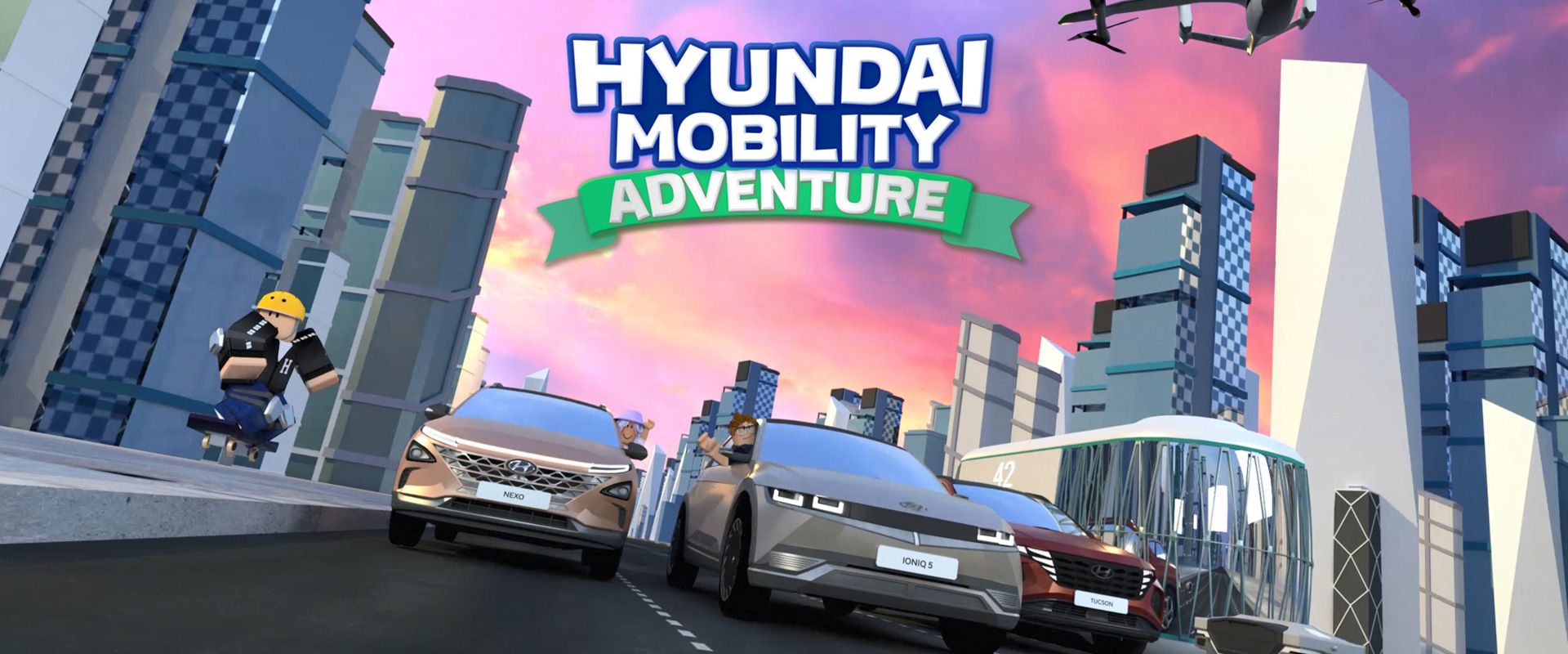 Hyundai Motor Vitalizes Future Mobility in Roblox Metaverse Space, Hyundai Mobility Adventure