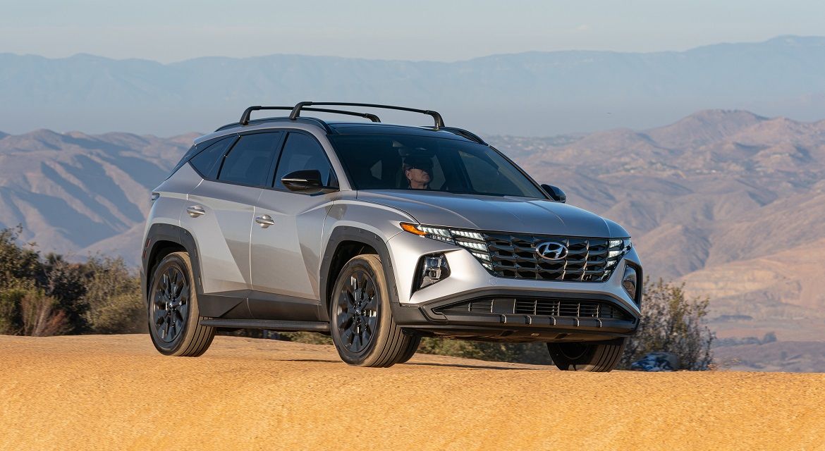 The 2022 TUCSON is photographed in Cariso, Calif., on Dec. 2, 2021.