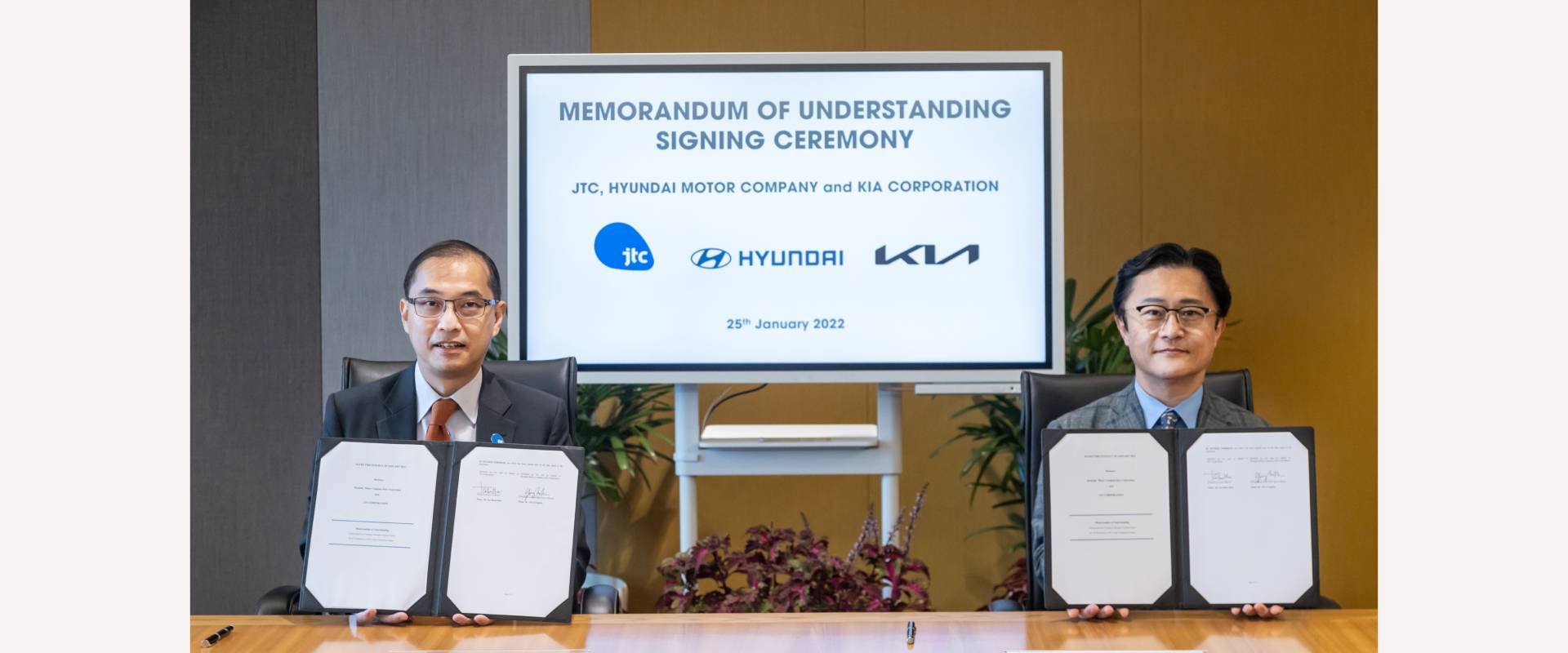 Hyundai Motor Group and JTC made MOU