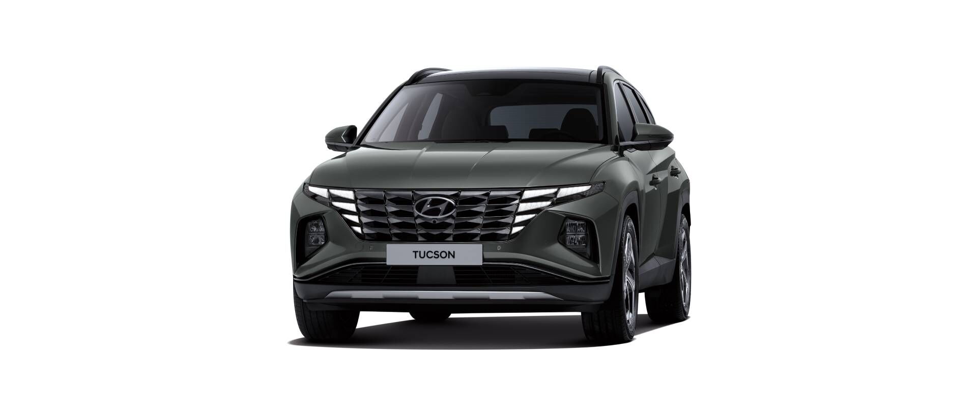 hyundai tucson car image from front
