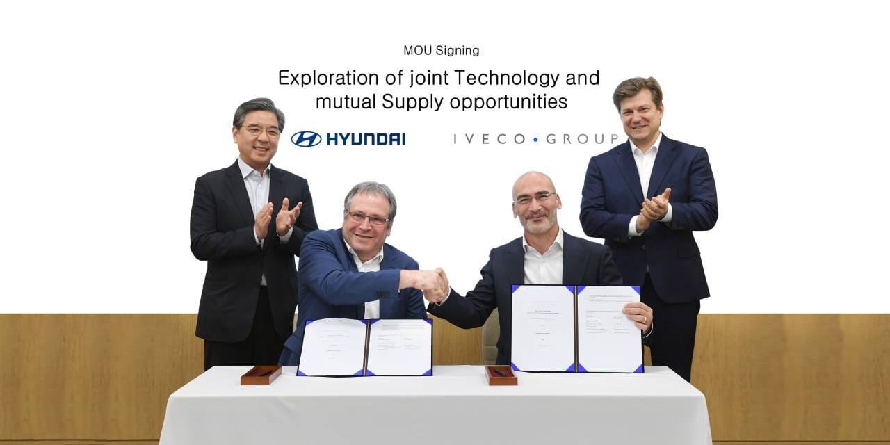 Hyundai Motor and Iveco Group Sign MOU to Explore Future Collaboration