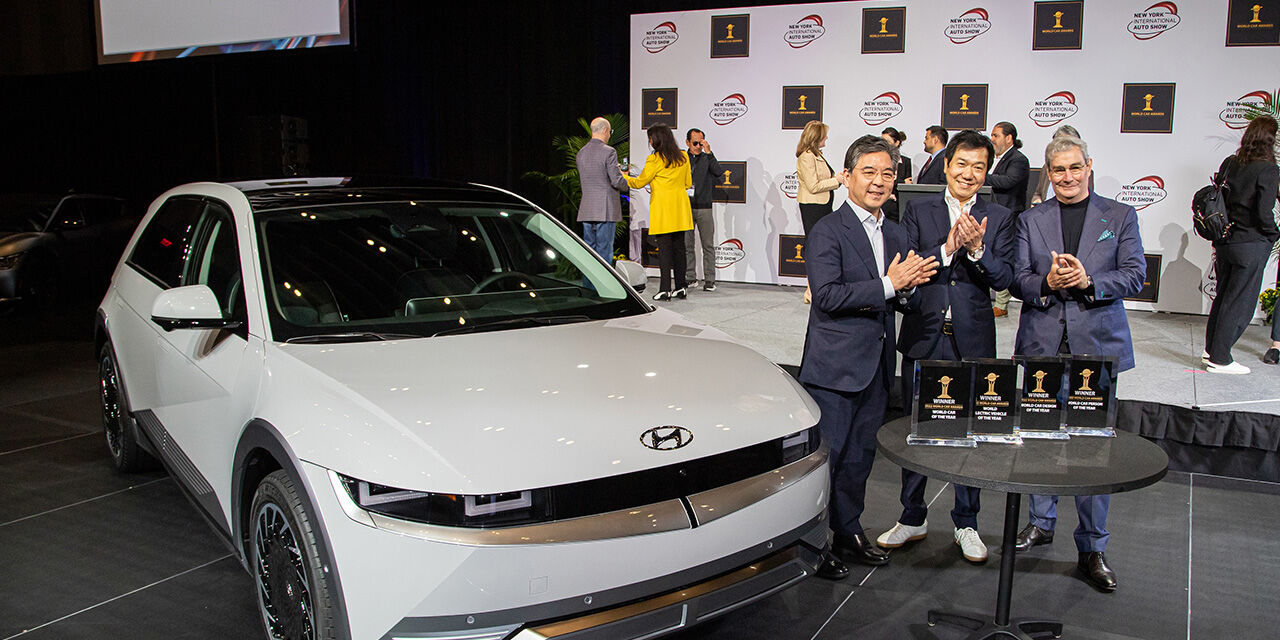 Hyundai IONIQ 5 Sweeps World Car of the Year, World  Electric Vehicle of the Year and World Car Design of the Year