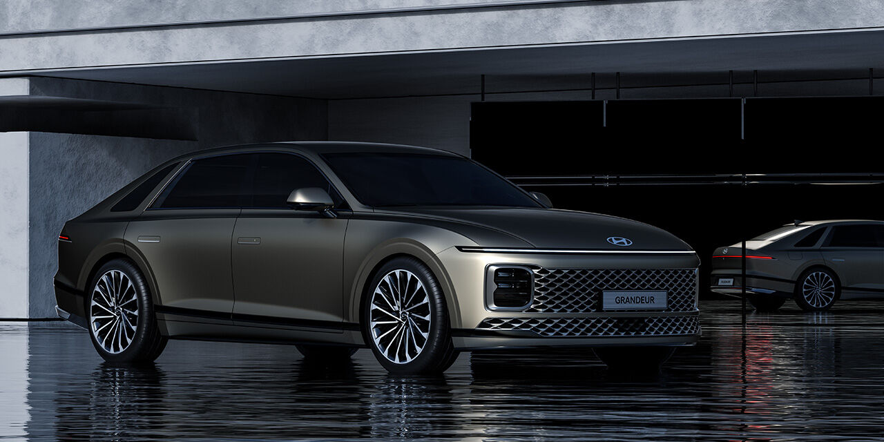 Hyundai Motor Unveils All-New Design for 7th-Generation GRANDEUR Flagship Sedan