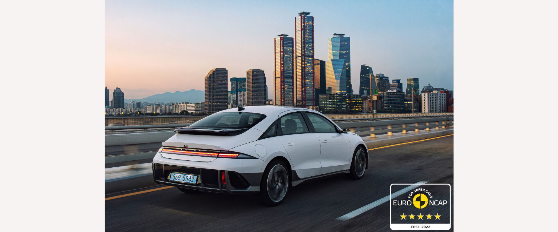 IONIQ 6 achieves five-star safety rating from Euro NCAP
