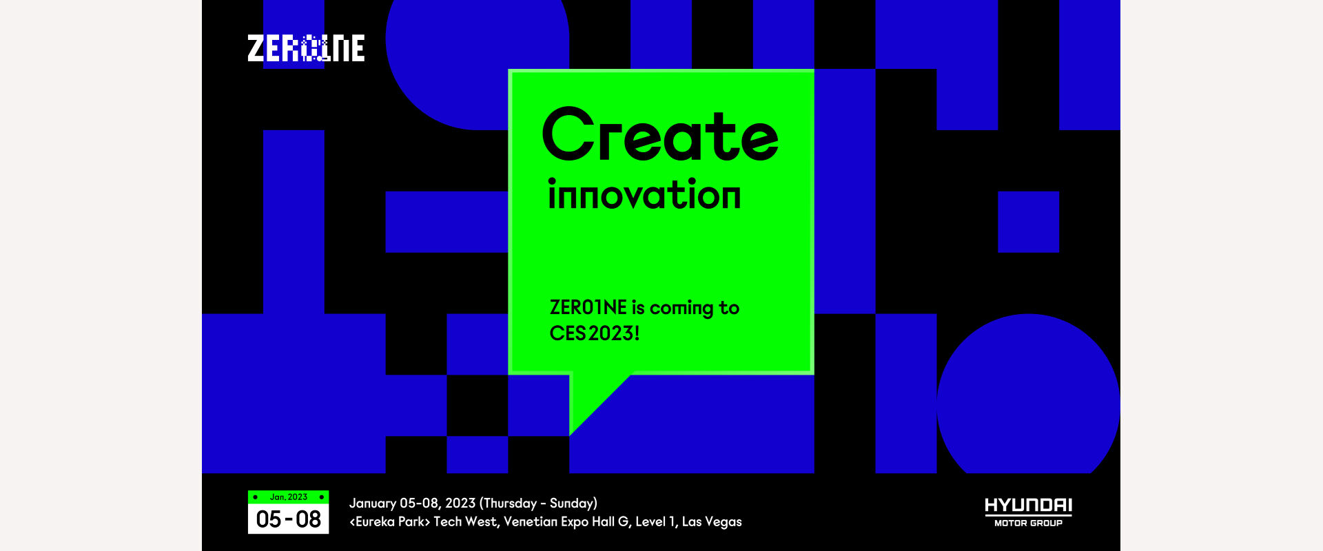 ZER01NE, Hyundai-Kia’s Creative Talent Platform, to Showcase Innovative Startups at CES 2023