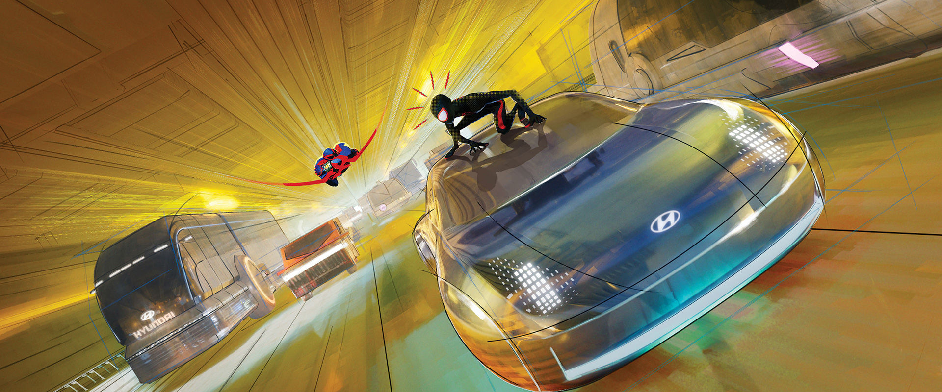 Hyundai Motor Company and Sony Pictures are joining forces again this summer on SpiderMan Across the SpiderVerse