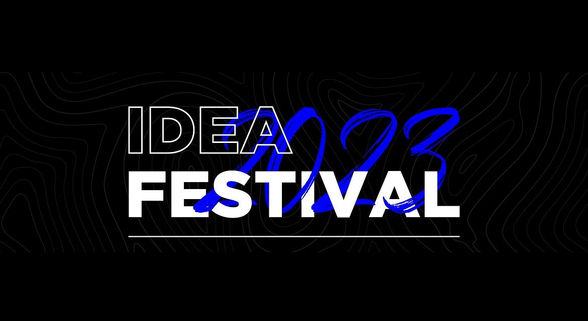 A logo of 2023 IDEA Festival