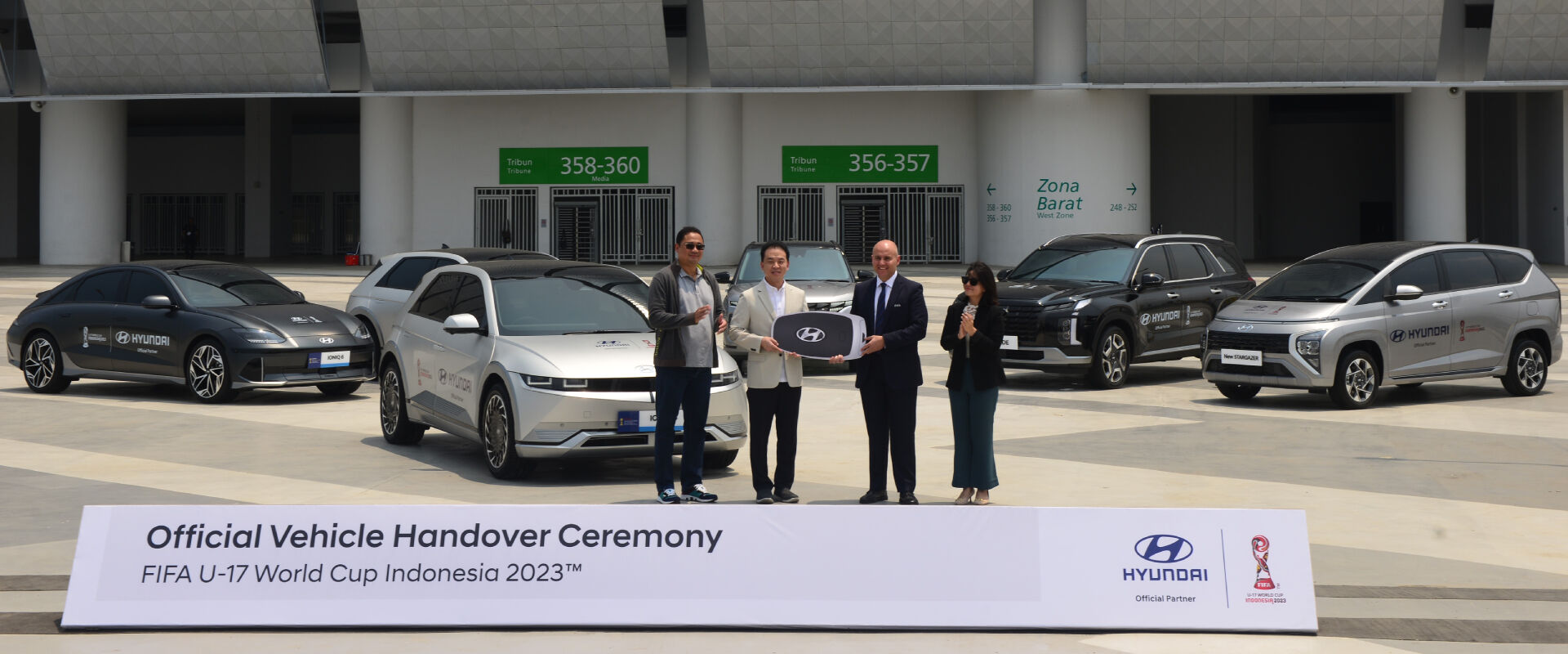 Hyundai Hands Over 148 Vehicles to Support the Success of FIFA U-17 World Cup Indonesia 2023™