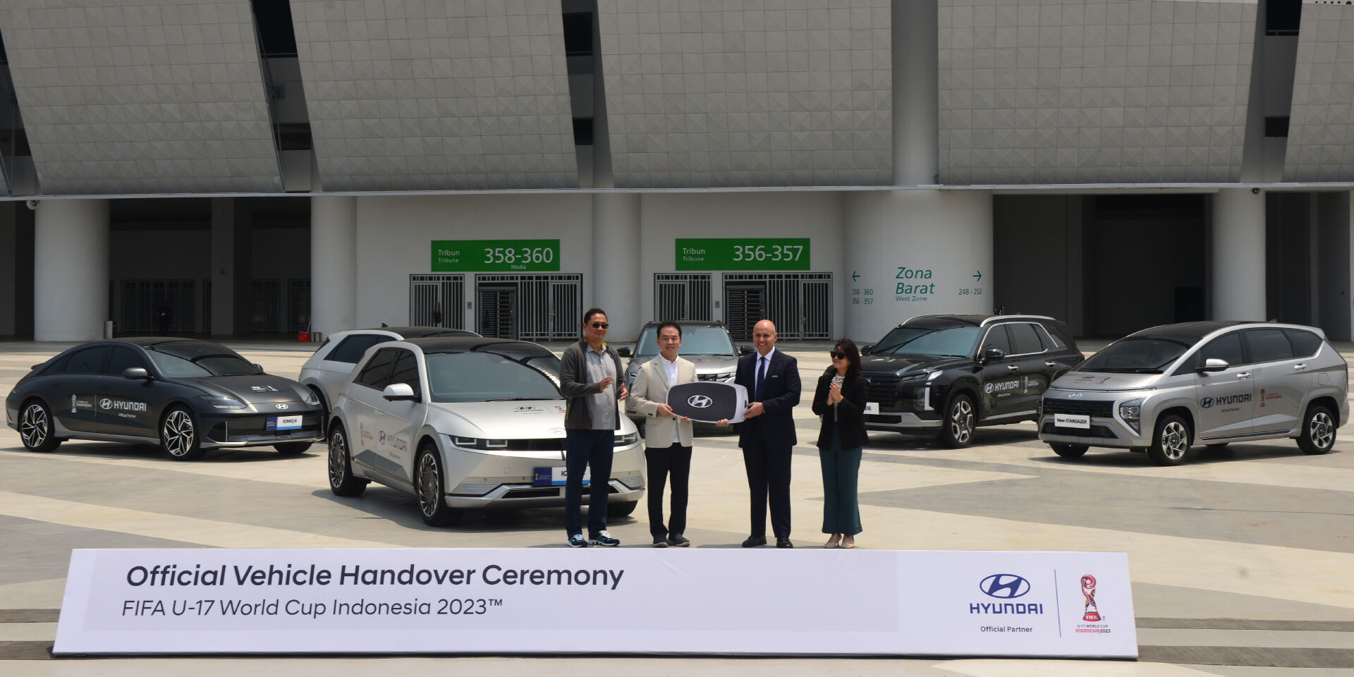 Hyundai Hands Over 148 Vehicles to Support the Success of FIFA U-17 World Cup Indonesia 2023™