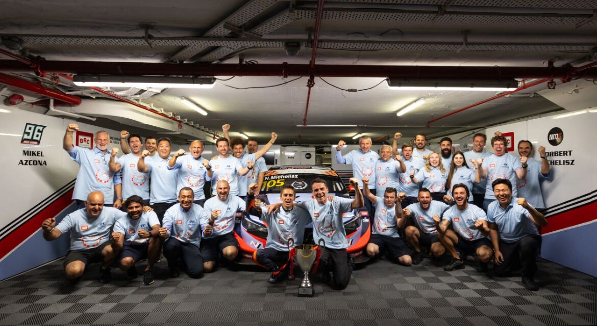BRC Hyundai N Squadra Corse driver Norbert Michelisz has won the 2023 Kumho TCR World Tour for Drivers following a strong performance at the Macau Grand Prix, the final round of the inaugural season