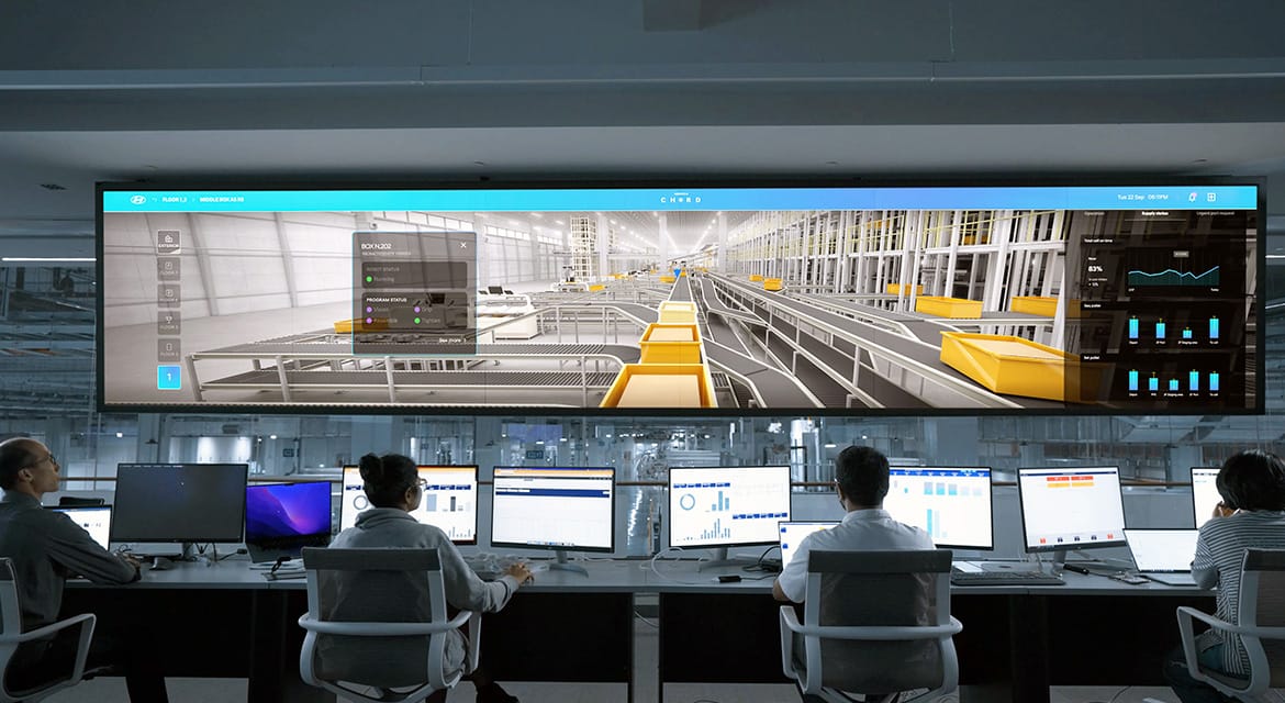 HMGICS Digital Twin Meta Factory