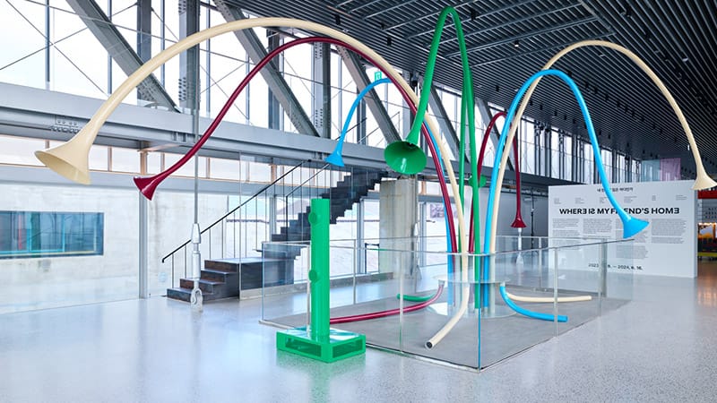 Where Is My Friend's Home" exhibition at Hyundai Motorstudio Busan