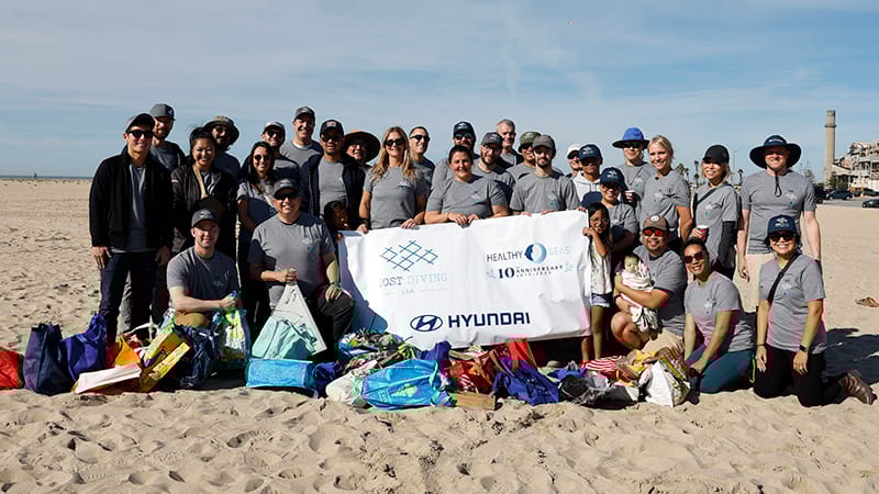 Hyundai Strengthens Sustainability Commitment with Healthy Seas and Ghost Diving USA Partnership 
