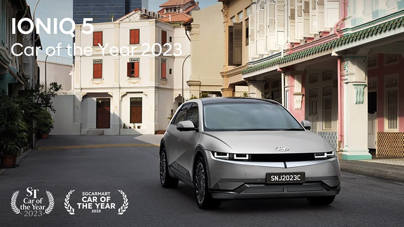 Hyundai Motor’s IONIQ 5 Sweeps Car of the Year Awards in Singapore