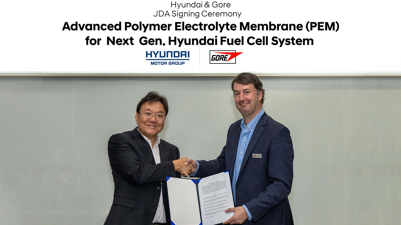 (Image) Hyundai Motor and Kia to Develop Polymer Electrolyte Membrane with Gore for Hydrogen Fuel Cell Systems