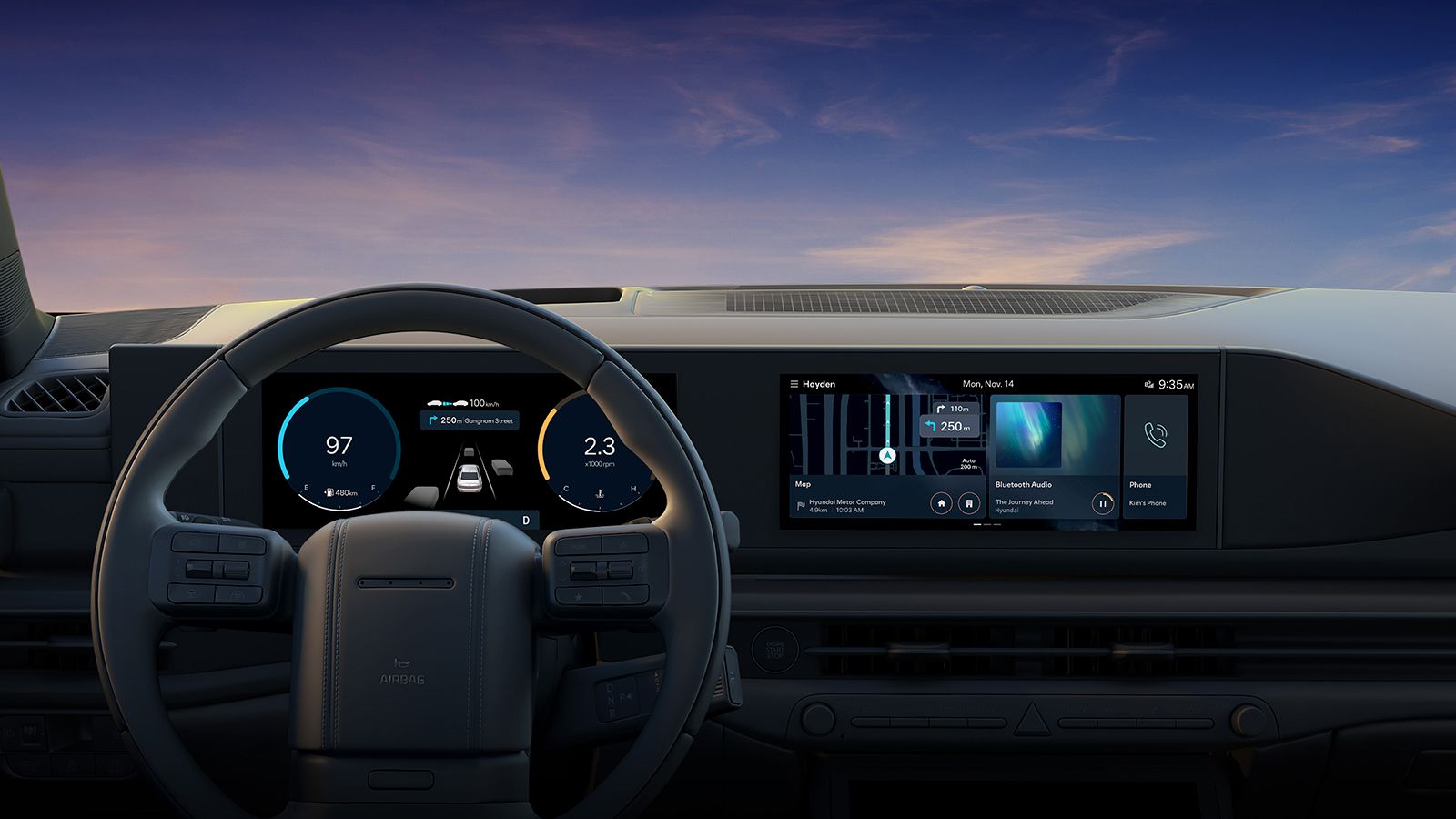 (Image 06) Seon (connected car Navigation Cockpit infotainment system)