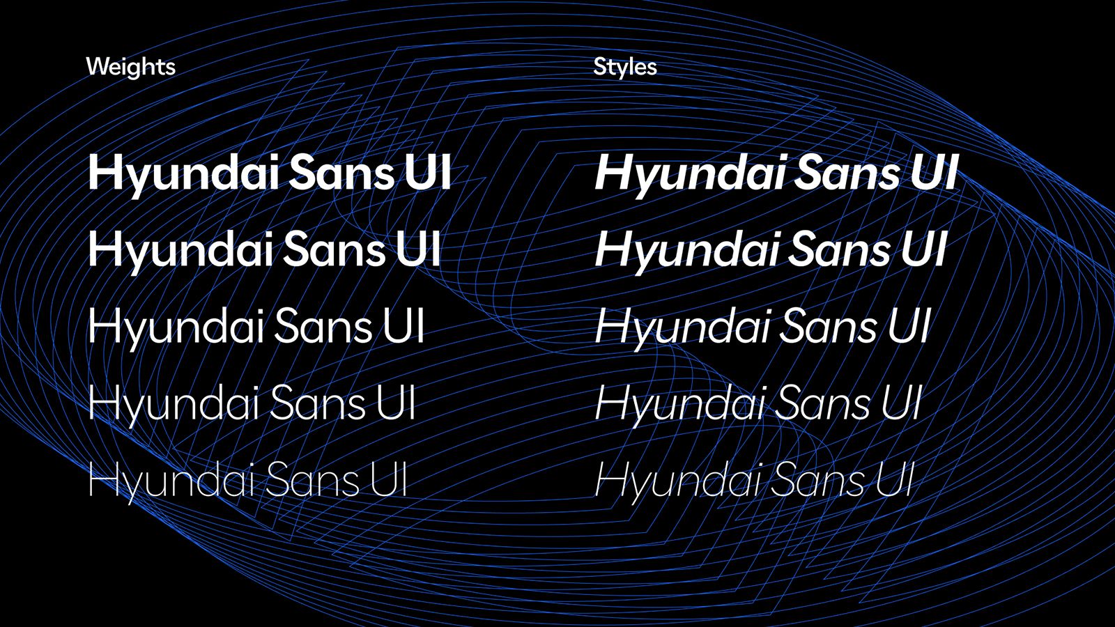 (Image 07) Hyundai Sans UI (mobility-exclusive font)