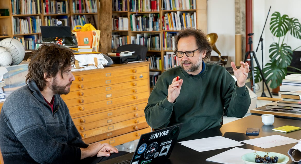 Nym Technologies Co-Founder and CEO Harry Halpin and artist Tomás Saraceno consider technology’s role in organizational decision-making for communities facing climate-related conflict and upheaval.