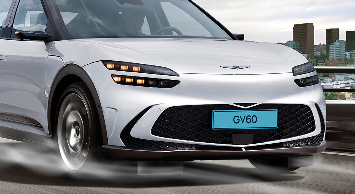 AAS installed on GV60 (rendered)