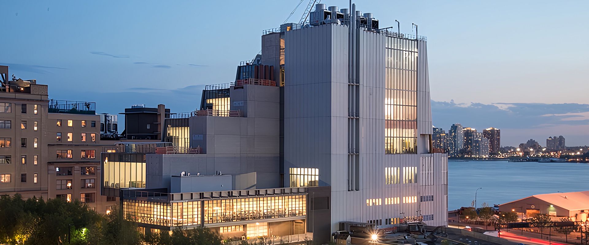 A view of the Whitney Museum from the High Line, May 2014. Photograph by Timothy Schenck.