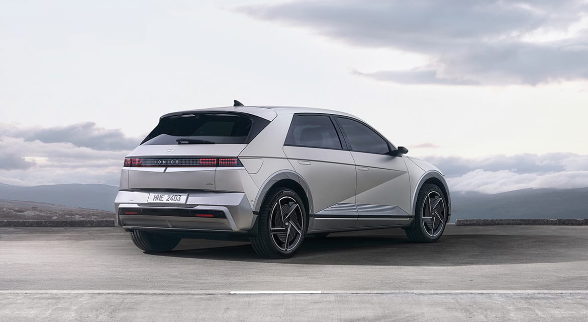 Exterior of upgraded IONIQ 5