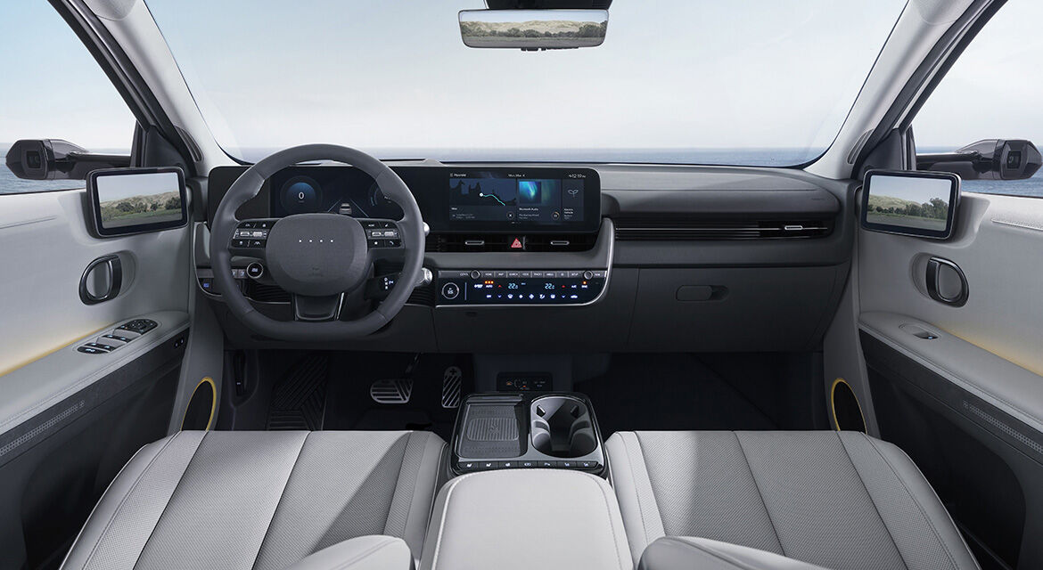 Interior of upgraded IONIQ 5