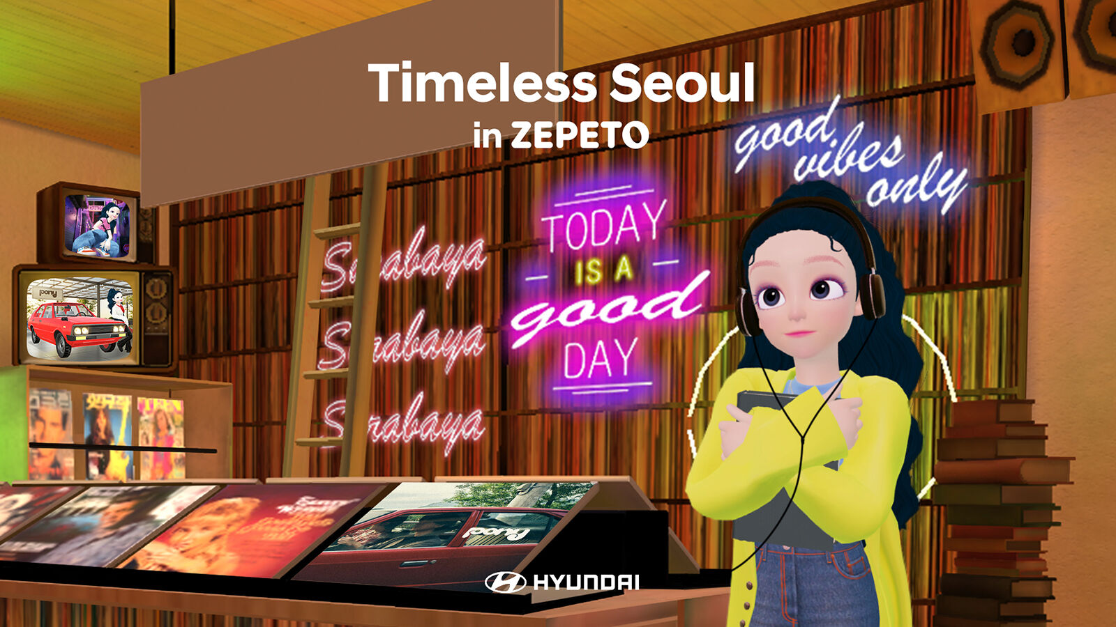 Vinyl Record Shop - Timeless Seoul in ZEPETO