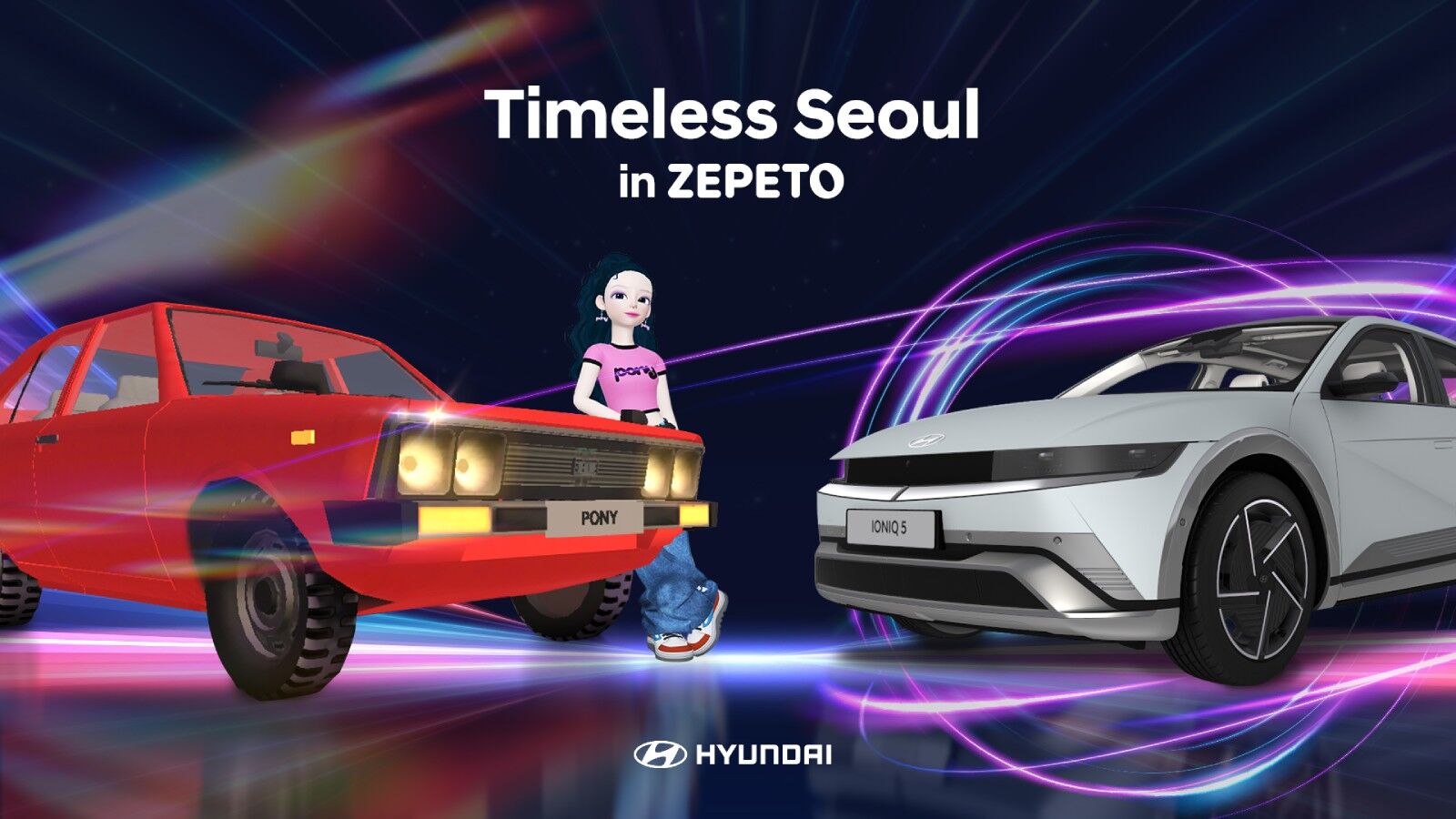 Pony and IONIQ 5 - Timeless Seoul in ZEPETO