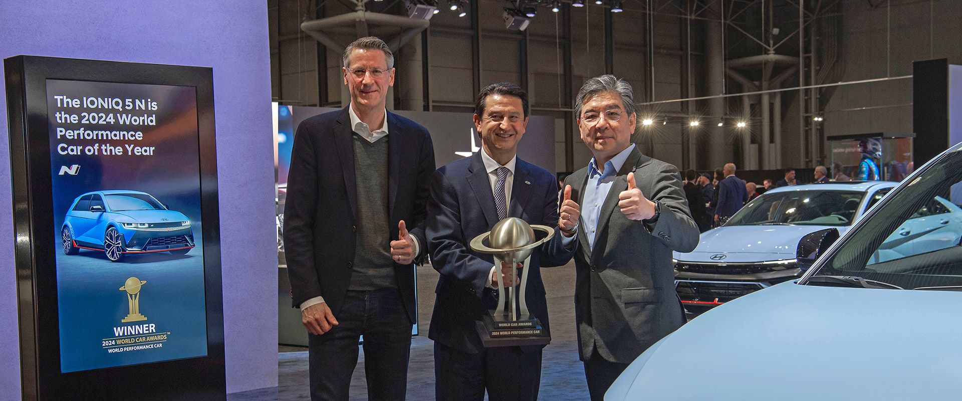 Hyundai IONIQ 5 N Charges On With 2024 World Performance Car Award Victory